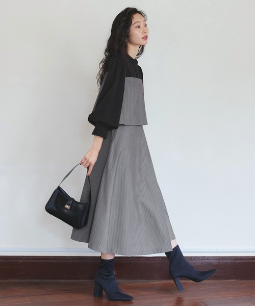 RUIRUE BOUTIQUE（ルイルエブティック） ワンピース 洗える ストレッチ