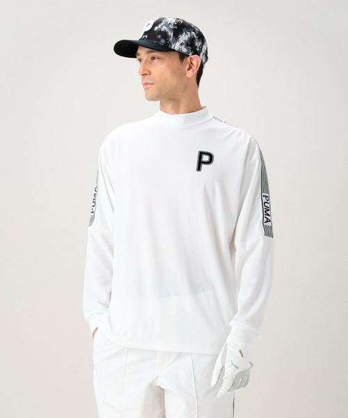 PUMA tシャツ プーマ メンズ ゴルフ PC ストレッチ ジャガード