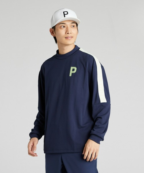 PUMA tシャツ プーマ メンズ ゴルフ PC ストレッチ ジャガード