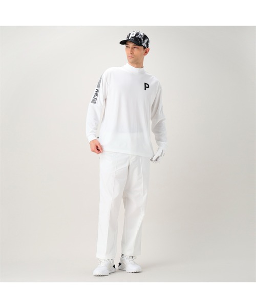 PUMA（プーマ） tシャツ メンズ ゴルフ PC ストレッチ ジャガード