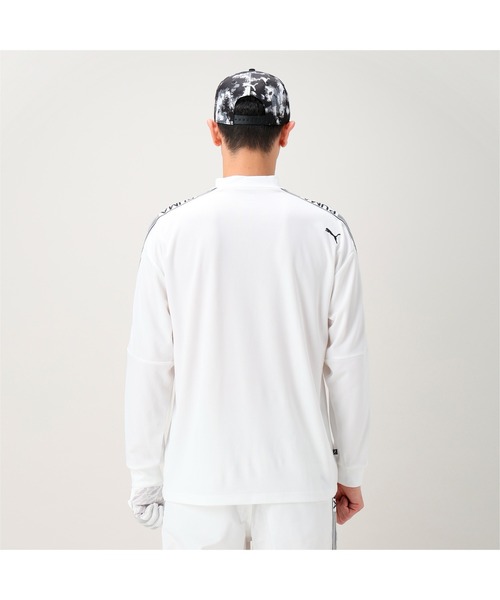 PUMA プーマ ジップ ジャケット ホワイト S ゴルフ メンズ PUMA プーマ ゴルフ 長袖 フルジップジャケット PF ハイ