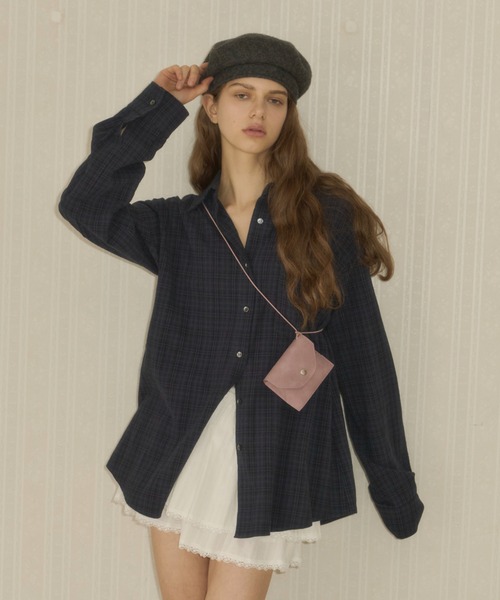 SALE【AMI】ウォントユー ミニホーボーショルダーバッグ GIUNON ショルダーバッグ バッグ 4way suede mini pouch