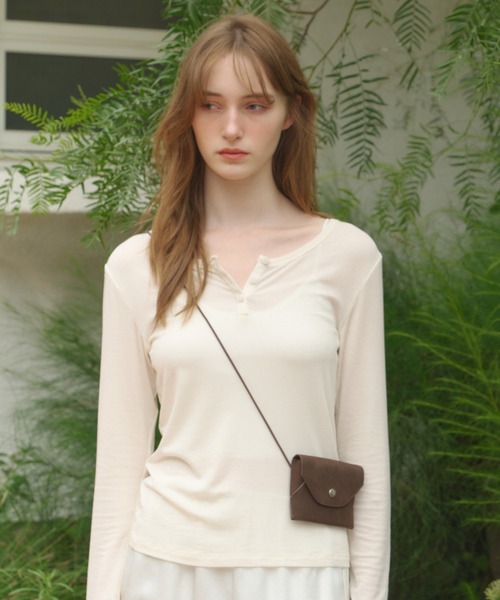 GIUNON ショルダーバッグ バッグ 4way suede mini pouch / 4way 