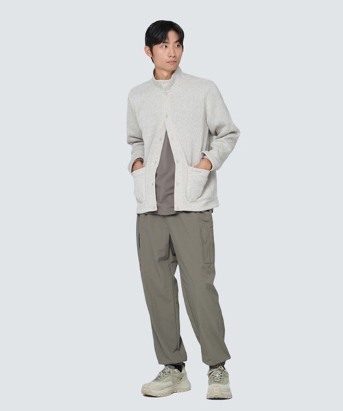 snow peak（スノーピーク） カーディガン Knit cardigan メンズ
