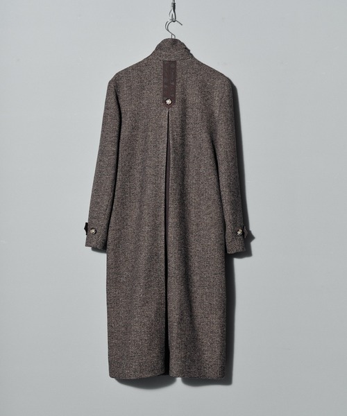 N'enuphar トレンチコート コート ミックスツイードトレンチコート