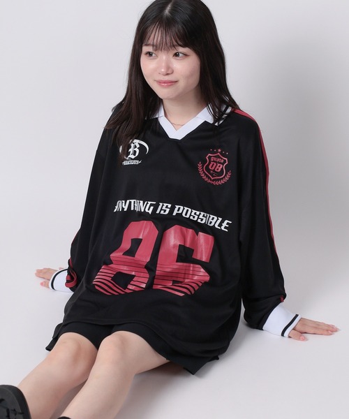 tシャツ 「82」ユニフォームデザイン ロングスリーブTシャツ／ゲーム