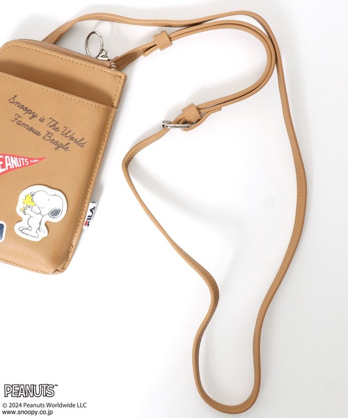 スヌーピー PEANUTS キプリング スマホポーチ ミニショルダー 限定品 スヌーピー PEANUTS キプリング スマホポーチ ミニショルダー
