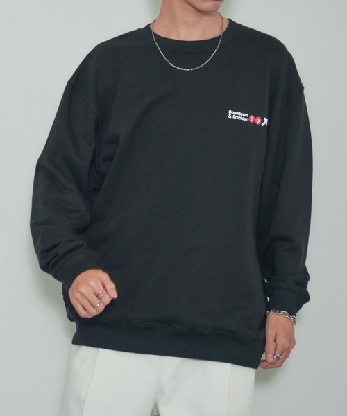 スウェット・トレーナー ETRO MRMB0025.99JJ508 Sweatshirts MAISON CLUB トレーナー スウェット 「MAISON CLUB」METRO LOGO