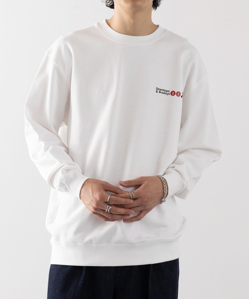 人気アイテムランキング(新品)  MAISON CLUB LOGO CLUB」METRO 「MAISON スウェット トレーナー トップス
