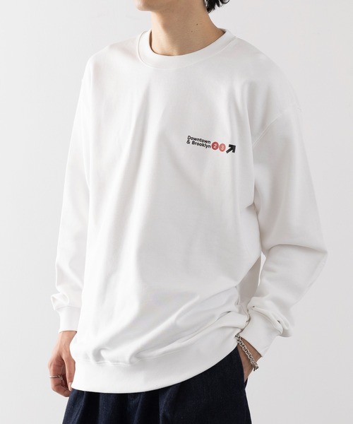 MAISON CLUB トレーナー スウェット 「MAISON CLUB」METRO LOGO