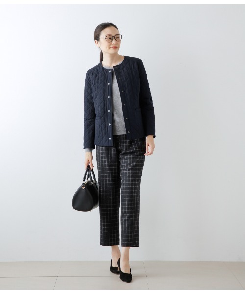 NEWYORKER（ニューヨーカー） パンツ グラフチェックジョーゼット