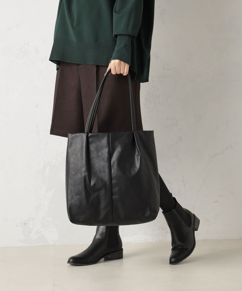 ⭐︎コウチン⭐︎【美品】epe ブラック トートバッグ FOUND GOOD トートバッグ アラエルゴウヒトート レディース