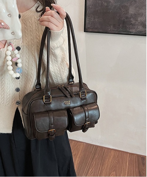 FREE STYLISTS ショルダーバッグ バッグ Y2K レトロ バックルデザイン