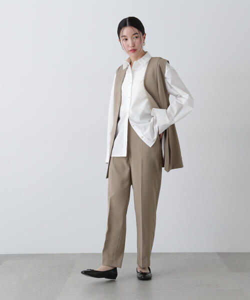 N.Natural Beauty Basic ベスト ジレ 「セットアップ対応