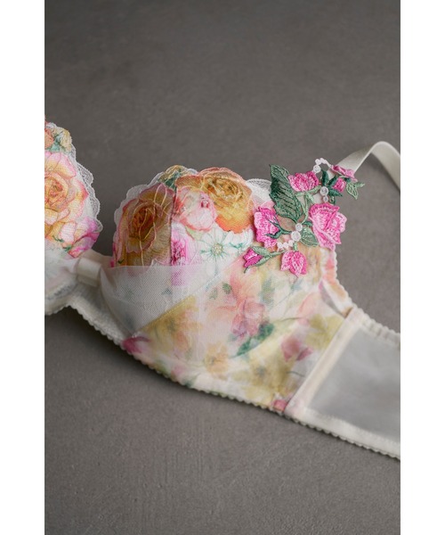 Wacoal PARFAGE D75 花柄ブラジャーリボンブラ WACOAL ブラジャー 「リボンブラ 脇すっきり」 : ZOZOTOWN Yahoo