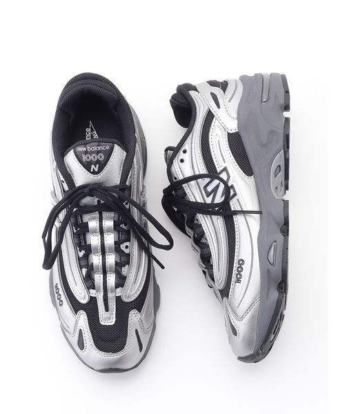 靴 New Balance M1000EGR New Balance Men's M1000EGR Black/Silver Metallic – West NYC