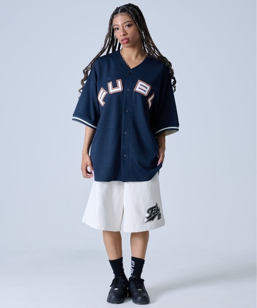 FUBU（フブ） ブランド ロゴ ワッペン 刺繍 アメカジ 半袖