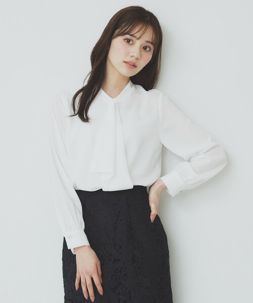IORE イオレ　フィッシュブラウス　ホワイト IORE＊イオレ＊フィッシュブラウス ホワイト