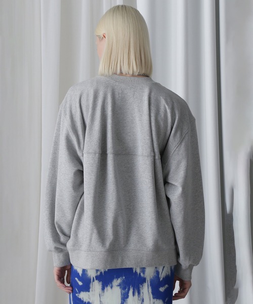 トレーナー スウェット (OKIRAKU×ROSEBUD)PANEL GRAPHIC SWEAT レディース ROSE BUD トレーナー スウェット (OKIRAKU×ROSEBUD)PANEL