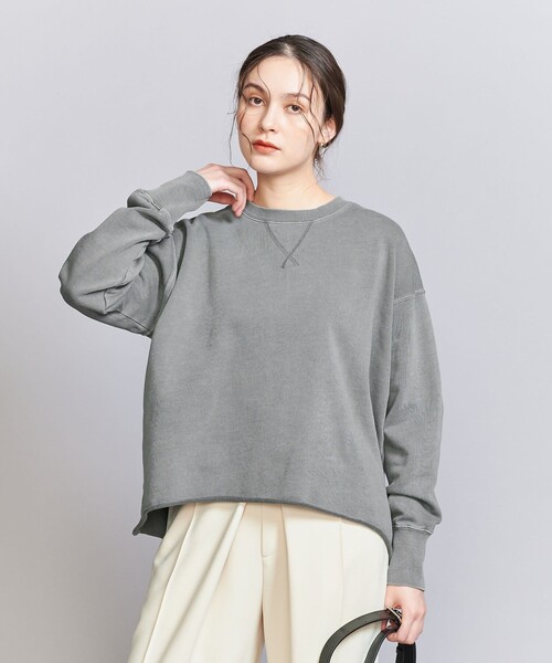 PETIT BATEAU トレーナー スウェット プリントスウェットプル