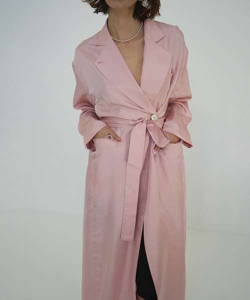 CLANE（クラネ） コート チェスターコート BRIGHT GOWN COAT