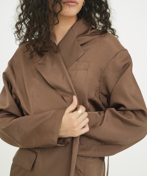 CLANE（クラネ） コート チェスターコート BRIGHT GOWN COAT