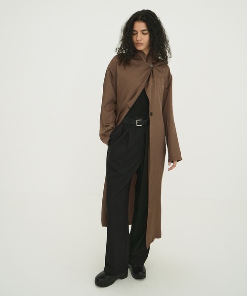 CLANE（クラネ） コート チェスターコート BRIGHT GOWN COAT
