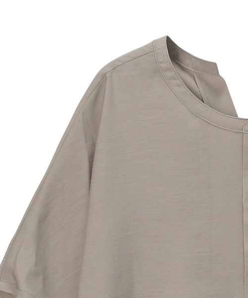 「ZUCCa」 半袖ブラウス M size ベージュ レディース ZUCCa 「ZUCCa」 半袖ブラウス M size ベージュ レディース