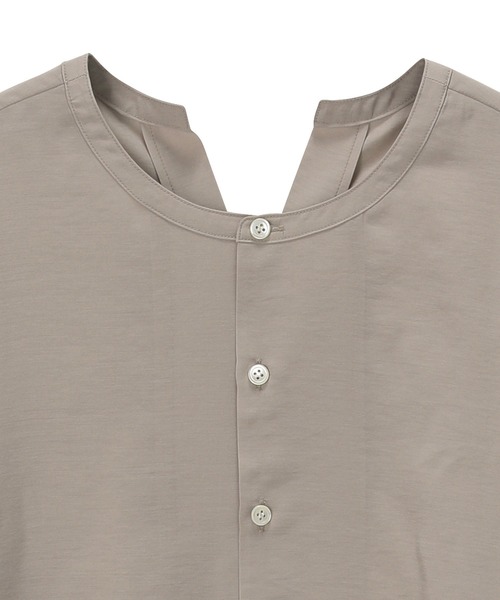 「ZUCCa」 半袖ブラウス M size ベージュ レディース ZUCCa 「ZUCCa」 半袖ブラウス M size ベージュ レディース