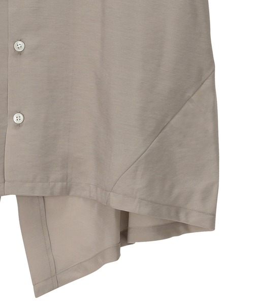 「ZUCCa」 半袖ブラウス M size ベージュ レディース ZUCCa 「ZUCCa」 半袖ブラウス M size ベージュ レディース