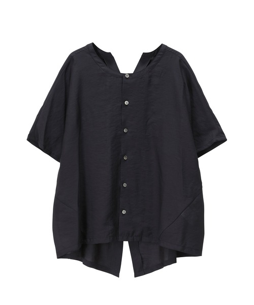 「ZUCCa」 半袖ブラウス M size ベージュ レディース ZUCCa 「ZUCCa」 半袖ブラウス M size ベージュ レディース