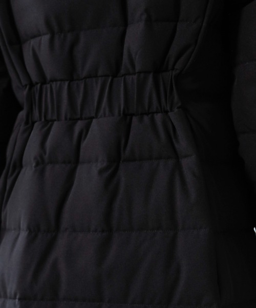 「M.deux」 ダウンコート MEDIUM ブラック レディース_画像9