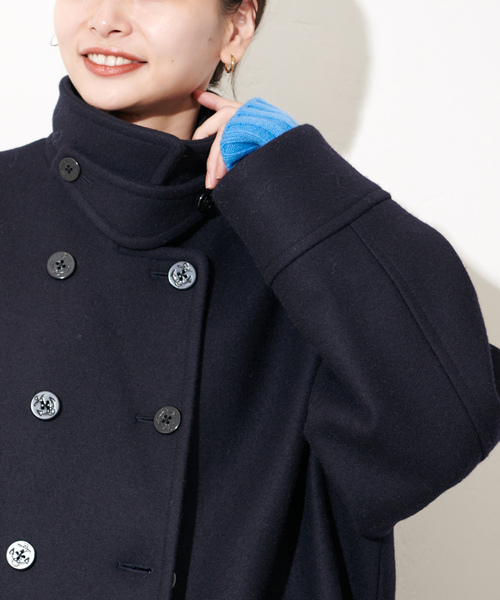 JOURNAL STANDARD（ジャーナルスタンダード） ピーコート 38 ネイビー