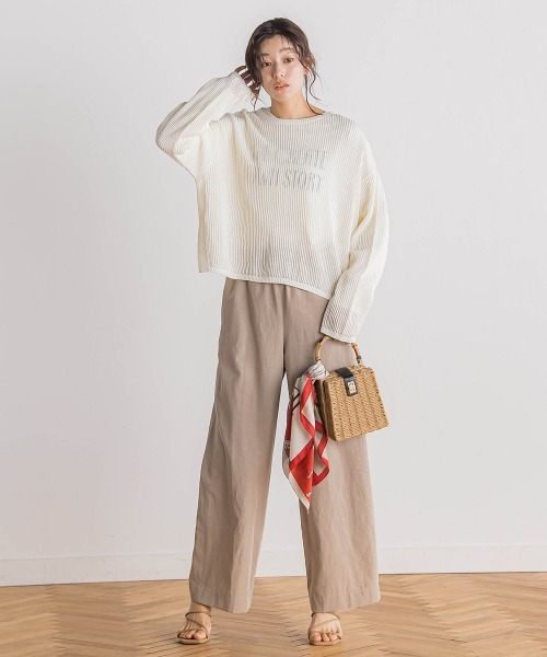 Droite lautreamont（ドロワット・ロートレアモン） ニット セーター