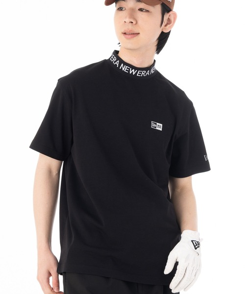 NEW ERA ポロシャツ ニューエラゴルフ 半袖ミッドネックTシャツ
