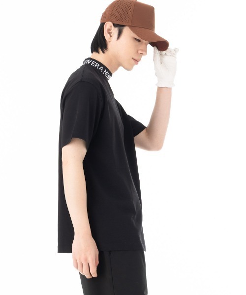 NEW ERA ポロシャツ ニューエラゴルフ 半袖ミッドネックTシャツ