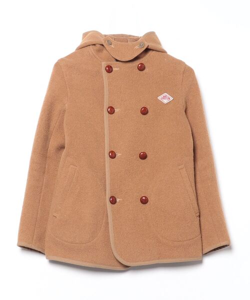 Danton（ダントン） ワンポイントジャケット 34 ブラウン レディース