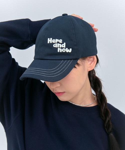 elldu キャップ 帽子 「elldu/エルドゥ」Here and now stitch
