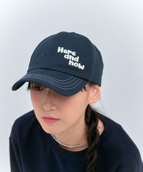 elldu キャップ 帽子 「elldu/エルドゥ」Here and now stitch