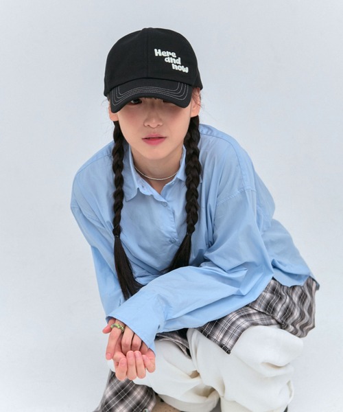 ELLDU ■ Eldu Applique キャップ elldu エルドゥ elldu applique-ap - Green | 帽子 | CAViAR