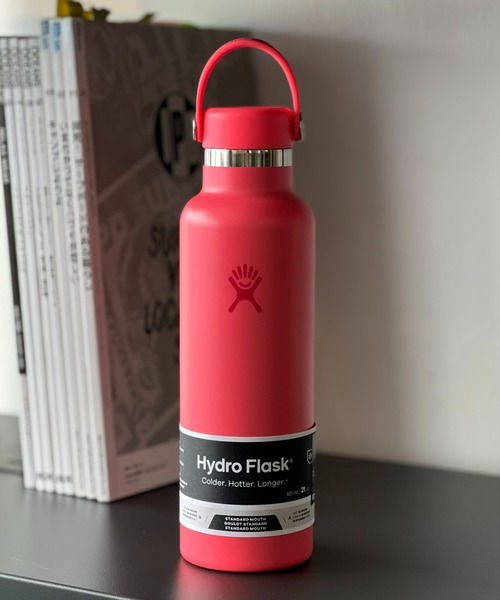 新品未使用 Hydro Flask 水筒 621ml ストロー付き HYDRO FLASK（ハイドロフラスク） 水筒 HYDRATION 21oz STANDARD MOUTH