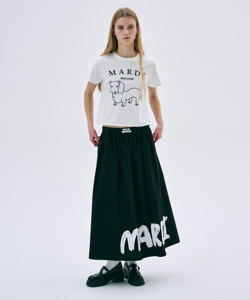tシャツ TSHIRT DDANJI CH.06 レディース Mardi Mercredi tシャツ SLIM TSHIRT DDANJI CH.06 レディース