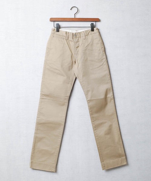 【BAA ボウアンドアロー】チノパン モカ S MAATEE＆SONS 俺 チノ コットン, キミ Beige – Navyblue