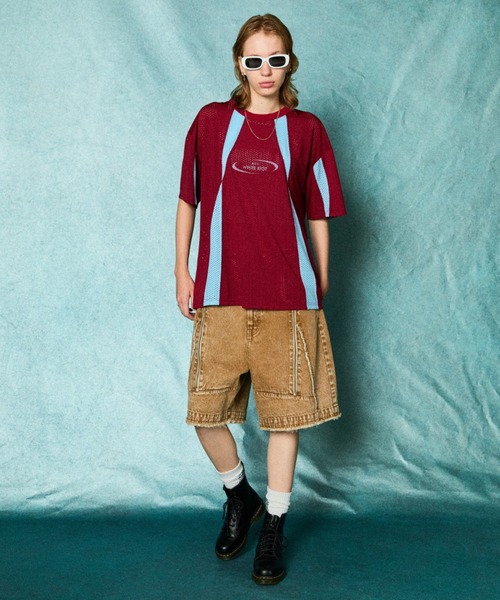 TAUPE（トープ） パンツ TAUPE/トープ/ZIP POCKET DENIM SHORT PANTS 