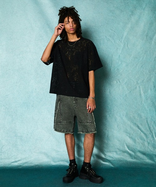 TAUPE（トープ） パンツ TAUPE/トープ/ZIP POCKET DENIM SHORT PANTS
