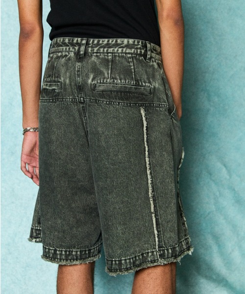 TAUPE（トープ） パンツ TAUPE/トープ/ZIP POCKET DENIM SHORT PANTS 