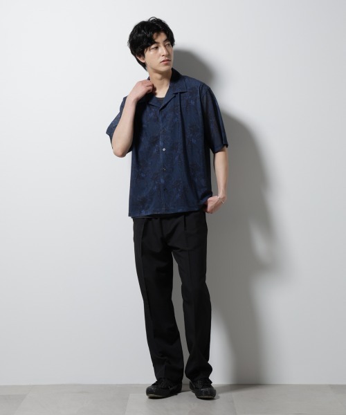 新品‼️NBHD 94 グレーM メッシュシャツ シャツ NORMANBROS別注 メッシュプリントシャツ 半袖 メンズ