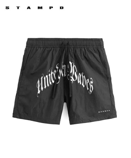 パンツ 「STAMPD / スタンプド」UNITED IN WAVES TRUNK / ブラック 「SLA-M3871S メンズ_2