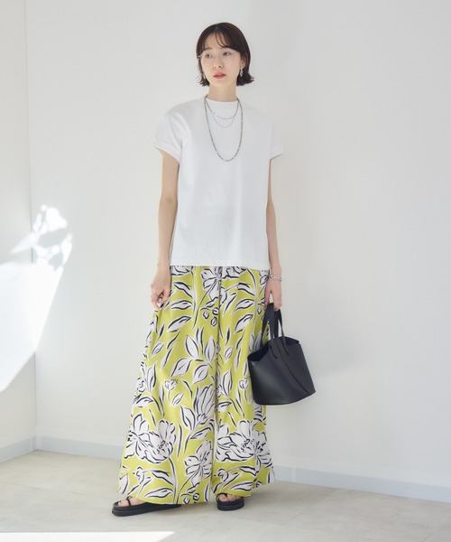Paradise Picnic パンツ cloche 大花柄ワイドパンツ レディース