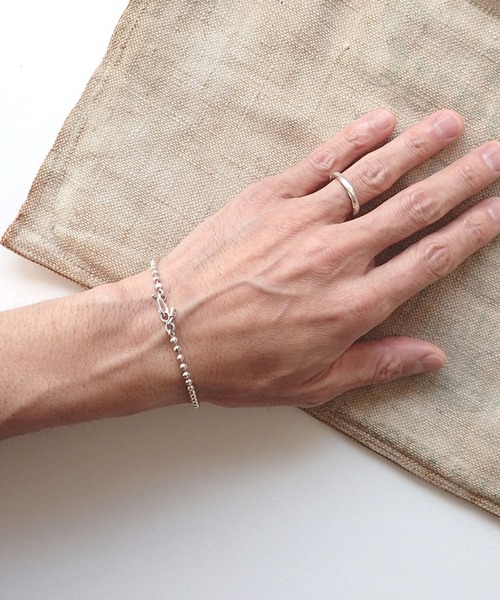 MANANAS ブレスレット 「MANANAS」Facet Ball Chain Bracelet